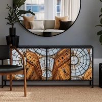 Papel de Parede Adesivo Galeria 2metros ? Lav�vel Decorativo para Paredes e Ambientes
