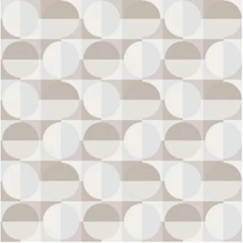 Papel de Parede Geom�trico C�rculos Moderno Decora��o Casa Adesivo Lav�vel