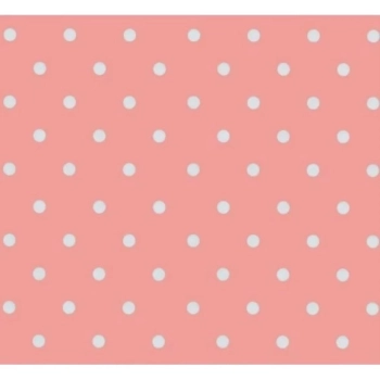 Papel de Parede Infantil Poa Rosa Rolo de At� 5metros Revestimento Parede Adesivo Quarto Menina